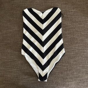 Zara STRIPED BARBIE™ MATTEL SWIMSUIT Size S